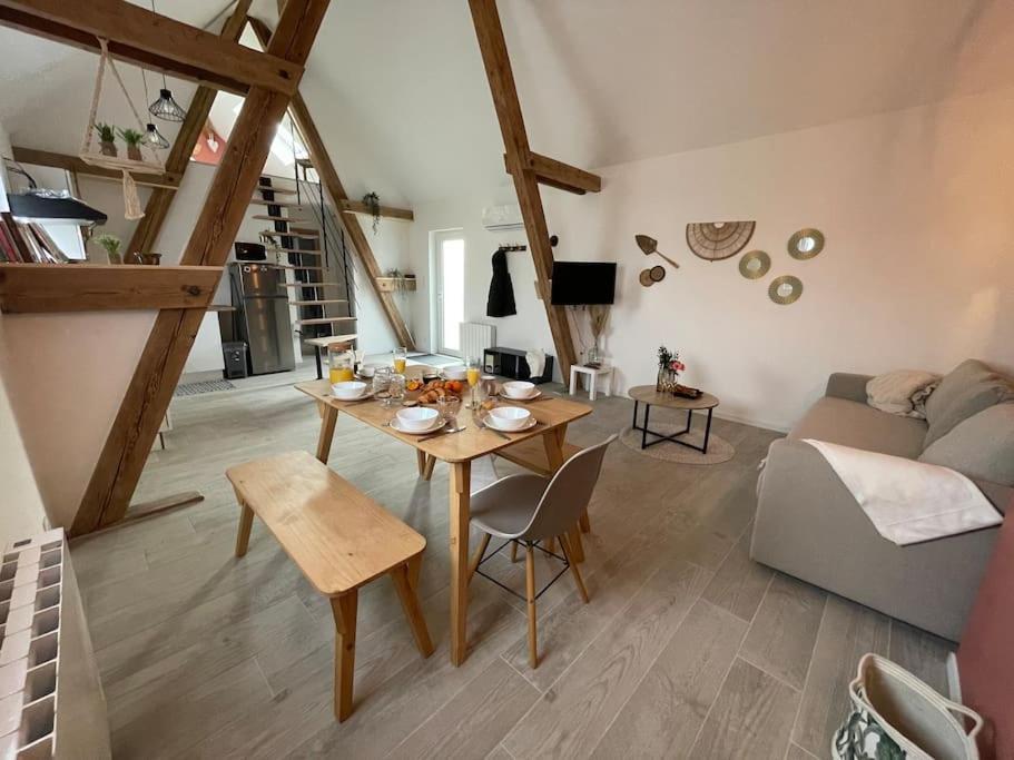 La Grange Proche D'Europapark Apartment Kunheim ภายนอก รูปภาพ